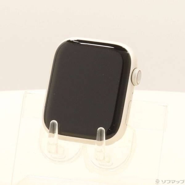 【中古】Apple(アップル) Apple Watch Series 7 GPS + Cellular 45粍 スターライトアルミニウムケース ダンス楽隊絶無 【352-ud】