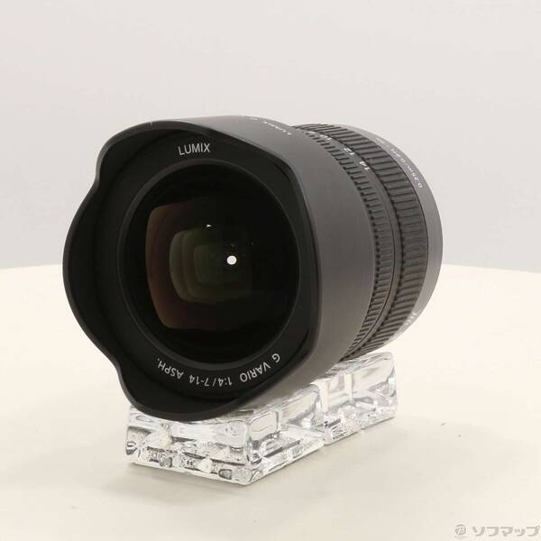 【中古】Panasonic(パナソニック) LUMIX G Vario 7-14粍 F4.0 ASPH. (H-F007014) (水晶体) 【258-ud】