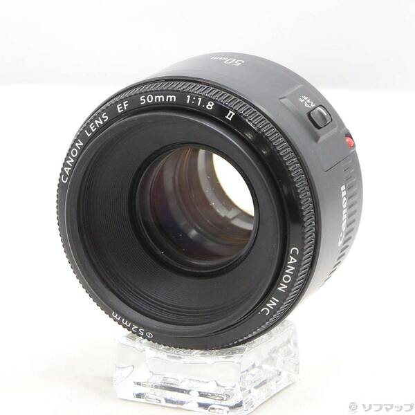 【中古】Canon(キヤノン) Canon EF 50粍 F1.8 II (水晶体) 【352-ud】