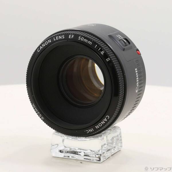 【中古】Canon(キヤノン) Canon EF 50粍 F1.8 II (水晶体) 【262-ud】