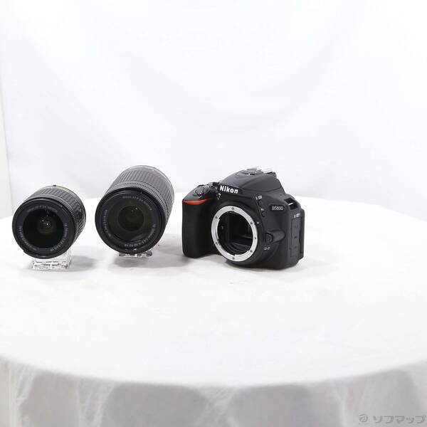 【中古】Nikon(ニコン) NIKON D5600 ダブルズームキット 黒いこと 【269-ud】