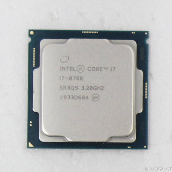 【中古】intel(インテル) Core i7 8700 〔3.2GHz／LGA 1151〕 【262-ud】