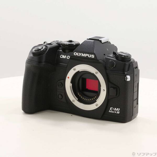 【中古】OLYMPUS(オリンパス) OM-D E-M1 MarkIII 上半身 黒いこと 【262-ud】