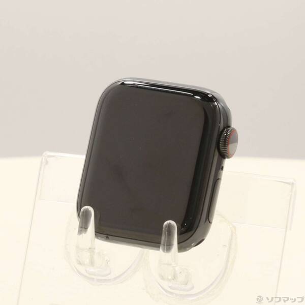 【中古】Apple(アップル) Apple Watch Series 4 GPS + Cellular 40粍 スペースブラックステンレススチールケース ダンス楽隊絶無 【247-ud】