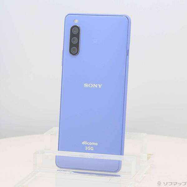 【中古】SONY(ソニー) Xperia 10 III 128GB 青み SO-52B docomo鍵を掛ける取りけすSIM無償性 【305-ud】
