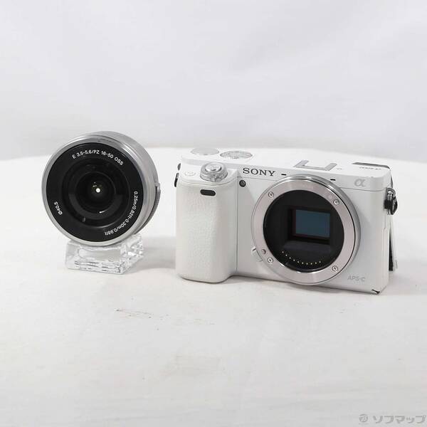 【中古】SONY(ソニー) α6000 パワーズームレンズキット W ILCE-6000L 【258-ud】