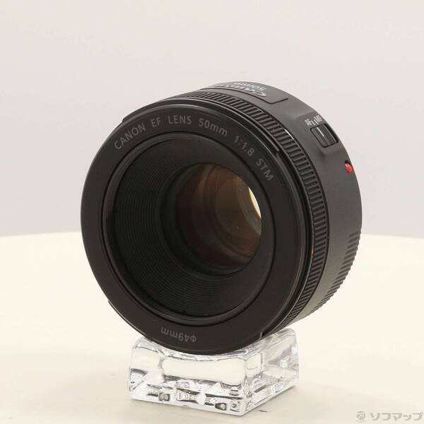 【中古】Canon(キヤノン) Canon EF 50粍 F1.8 STM 【276-ud】