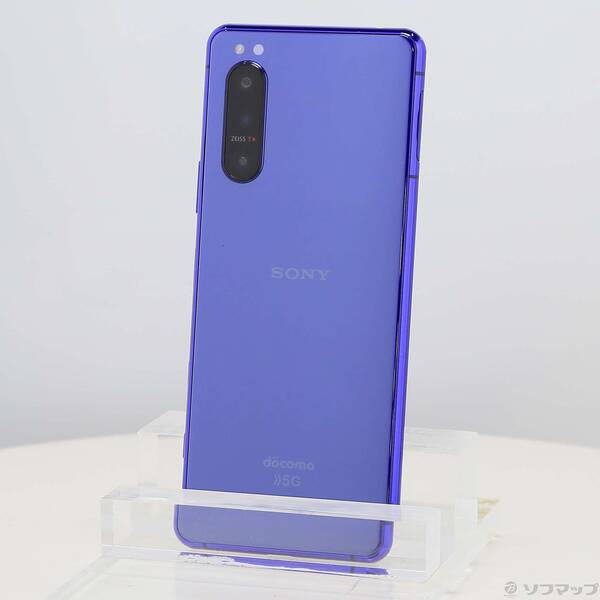【中古】SONY(ソニー) Xperia 5 II 128GB パープル SO-52A docomo鍵を掛ける取りけすSIM無償性 【305-ud】