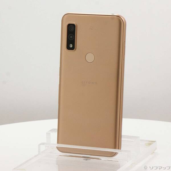 【中古】FUJITSU(富士通） arrows We 64GB サクラ色ゴールド FCG01 au SIM無償性 【269-ud】