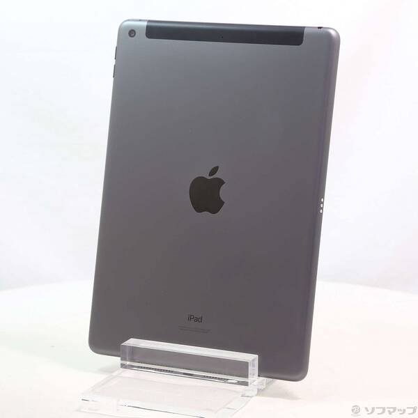【中古】Apple(アップル) iPad 第9時人 64GB あき場所薄墨色 MK473J／A au鍵を掛ける取りけすSIM無償性 【297-ud】