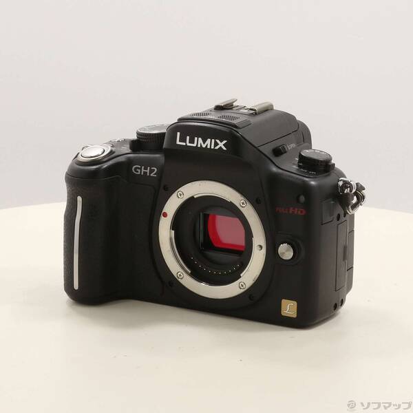【中古】Panasonic(パナソニック) LUMIX DMC-GH2-K 上半身 (黒いこと) (1605万絵素／SDXC) 【344-ud】