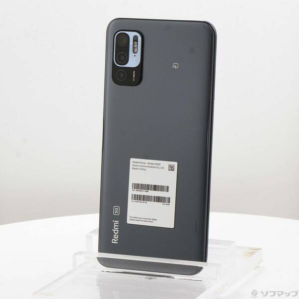【中古】Xiaomi(シャオミ) Redmi Note 10 JE 64GB グラファイトグレー XIG02 au SIM無償性 【276-ud】