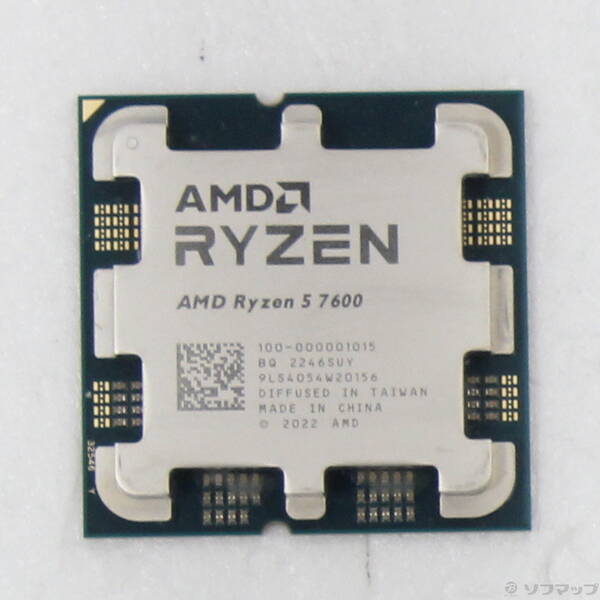 【中古】AMD(エーエムディー) Ryzen 5 7600 〔3.8GHz／SOCKET AM5〕 【344-ud】