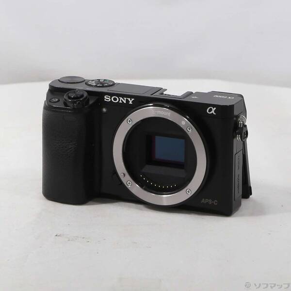 【中古】SONY(ソニー) α6000 上半身 黒いこと ILCE-6000 【262-ud】