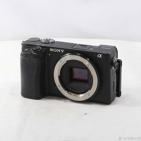 【中古】SONY(ソニー) α6400 上半身 黒いこと 【258-ud】
