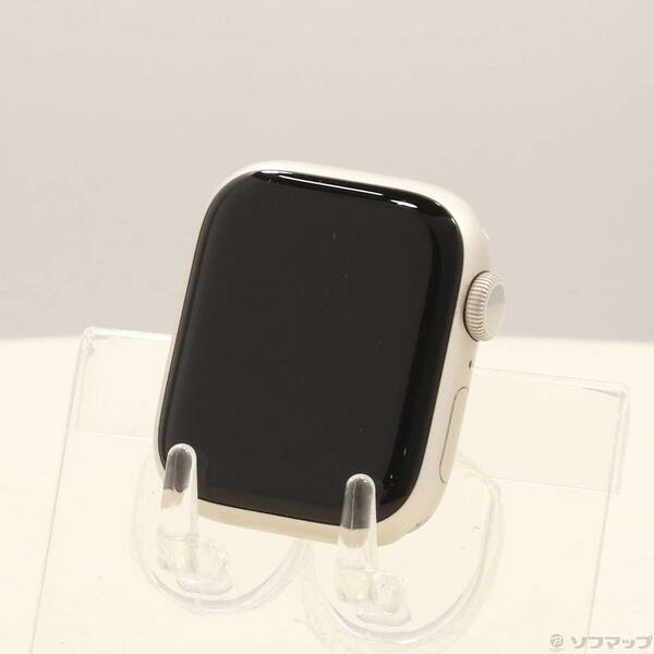 【中古】Apple(アップル) Apple Watch Series 7 GPS 41粍 スターライトアルミニウムケース ダンス楽隊絶無 【251-ud】