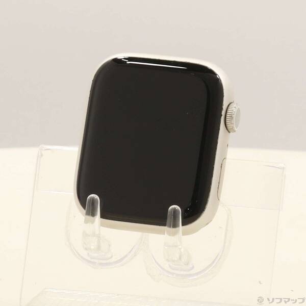 【中古】Apple(アップル) Apple Watch Series 7 GPS 45粍 スターライトアルミニウムケース ダンス楽隊絶無 【352-ud】