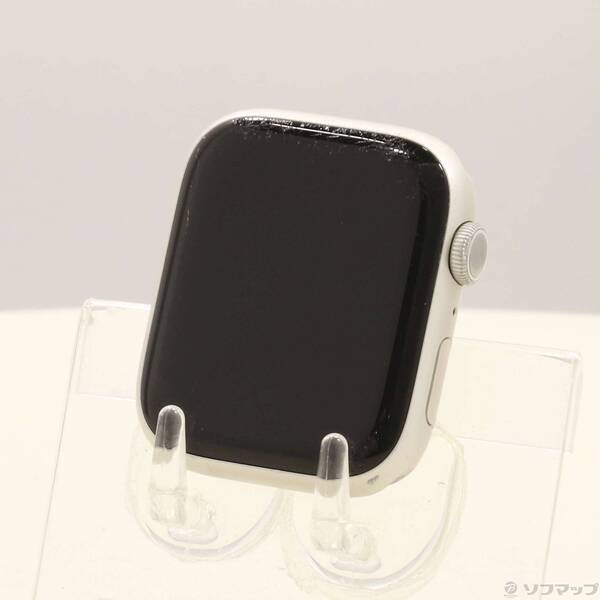 【中古】Apple(アップル) Apple Watch Series 7 GPS 45粍 スターライトアルミニウムケース ダンス楽隊絶無 【371-ud】