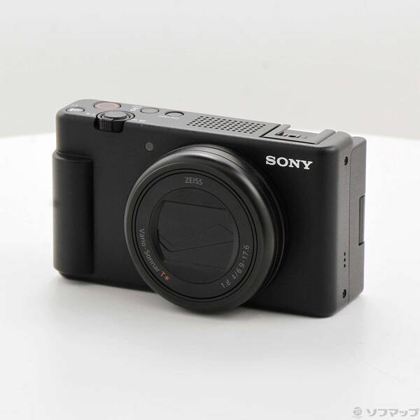 【中古】SONY(ソニー) 〔見せびらかす品〕 VLOGCAM ZV-1 II シューティンググリップキット 黒いこと 【262-ud】