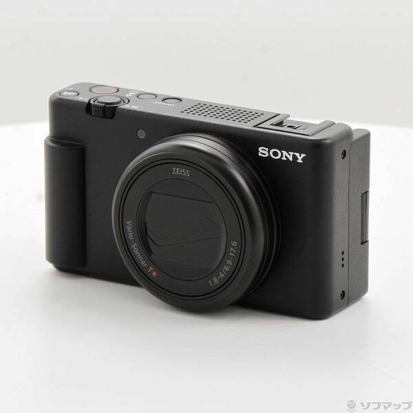 【中古】SONY(ソニー) 〔見せびらかす品〕 VLOGCAM ZV-1 II シューティンググリップキット 黒いこと 【262-ud】