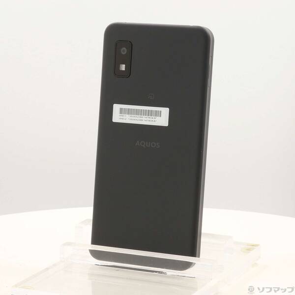 【中古】SHARP(読みやすい) AQUOS wish 64GB 濃灰色 SBAQWISH Softbank SIM無償性 【368-ud】