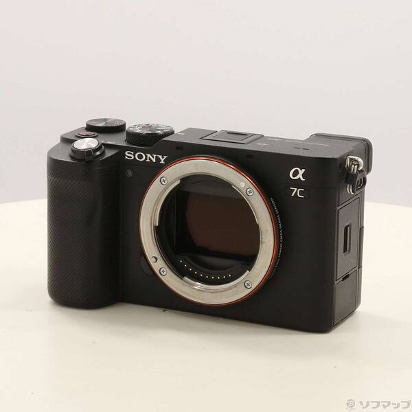 【中古】SONY(ソニー) α7C 上半身 黒いこと ILCE-7C B 【198-ud】