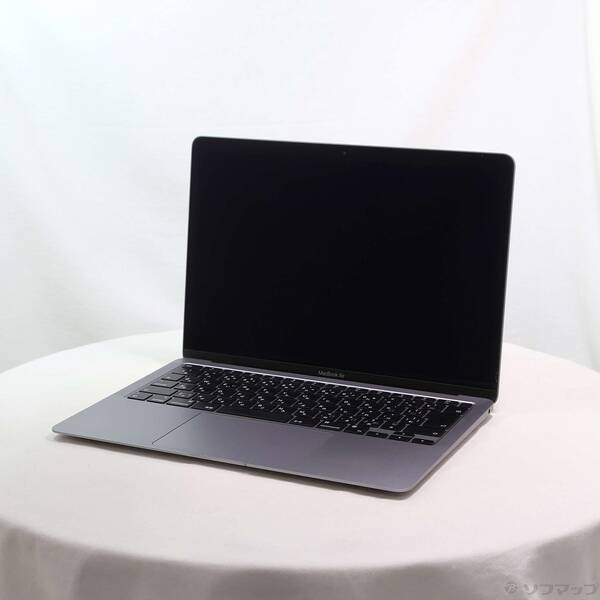【中古】Apple(アップル) MacBook Air 13.3-inch Late-2020 MGN63J／A Apple M1 8中核グループ中央処理装置_7中核グループGPU 8GB SSD256GB 間隔文字薄墨色 〔26.3 Tahoe〕 【371-ud】