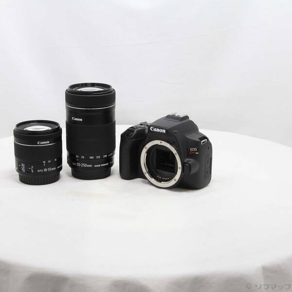【中古】Canon(キヤノン) EOS Kiss X10 ダブルズームキット 黒いこと 【262-ud】