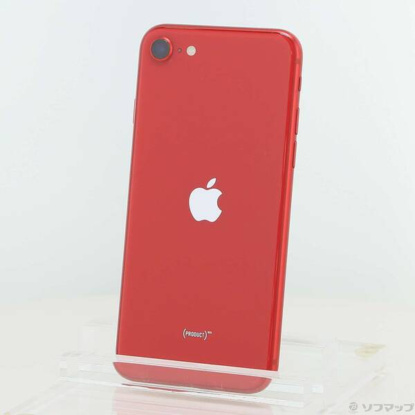 【中古】Apple(アップル) iPhone SE 第2時人 64GB 売り物赤いこと MX9U2J／A SIM無償性 【269-ud】