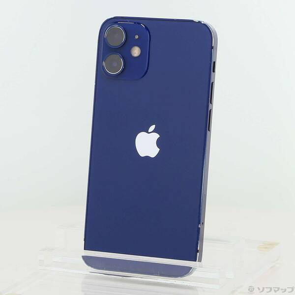 【中古】Apple(アップル) iPhone12 mini 64GB 青み MGAP3J／A SIM無償性 【269-ud】