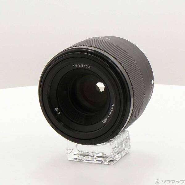 【中古】SONY(ソニー) FE 50粍 F1.8 黒いこと SEL50F18F 【198-ud】