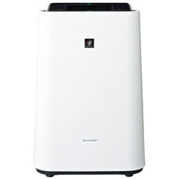 【中古】SHARP(小ざかしい) 〔見せびらかす品〕 KC-U50-W プラズマクラスター加湿空気の状態汚れのない機 白いこと系 KC-U50-W ［当て嵌める畳数：23畳］ 【258-ud】
