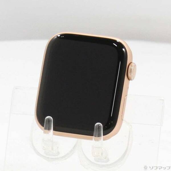 【中古】Apple(アップル) Apple Watch SE 第1時人 GPS 44粍 ゴールドアルミニウムケース ダンス楽隊皆無 【352-ud】