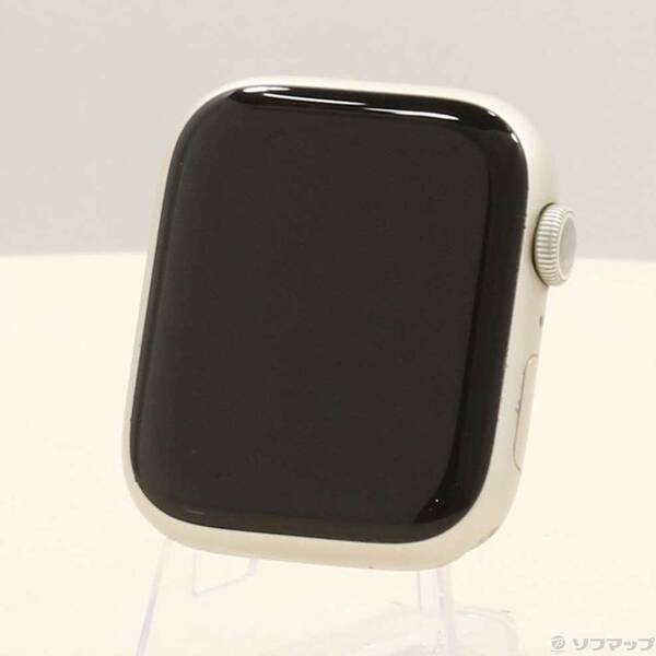 【中古】Apple(アップル) Apple Watch Series 7 GPS 45粍 スターライトアルミニウムケース ダンス楽隊絶無 【344-ud】