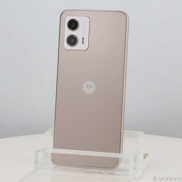 【中古】Motorola(モトローラ) moto g53y 5G 128GB ペールピンク MOSAD3 Y!mobile SIM無償性 【352-ud】