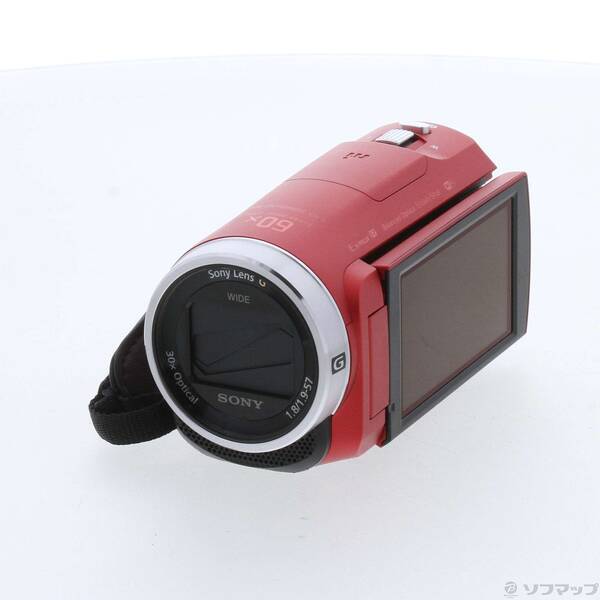 【中古】SONY(ソニー) Handycam HDR-CX680-R 赤いこと 【276-ud】