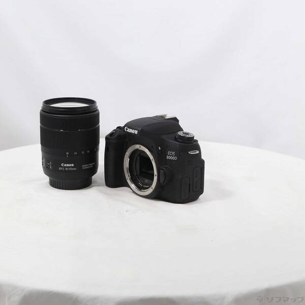 【中古】Canon(キヤノン) EOS 8000D EF-S18-135 IS USM 水晶体一揃いの道具 (2420万絵素／SDXC) 【262-ud】