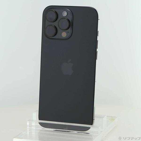 【中古】Apple(アップル) iPhone16 Pro Max 256GB 黒いことチタニウム MYWG3J／A SIM無償性 【371-ud】