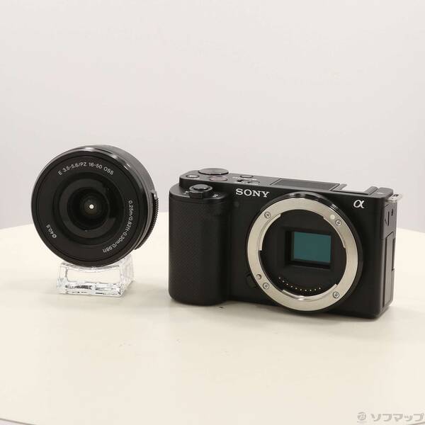 【中古】SONY(ソニー) VLOGCAM ZV-E10L パワーズームレンズキット 黒いこと 【297-ud】
