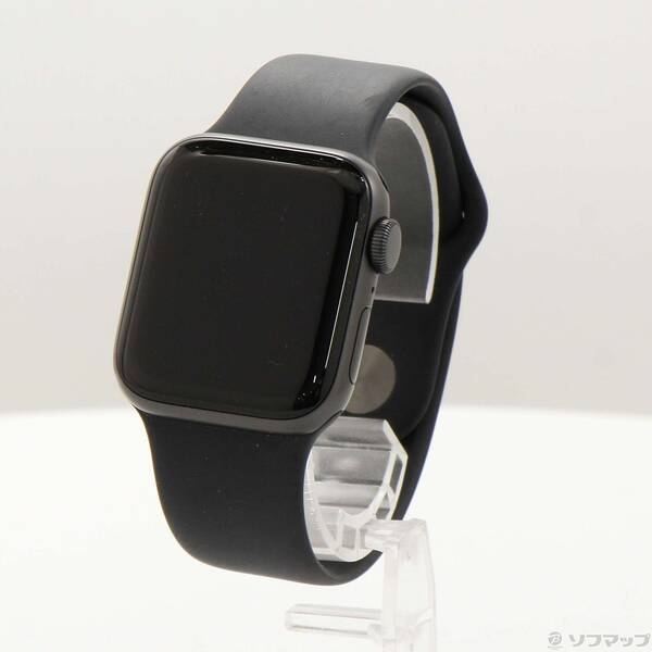 【中古】Apple(アップル) Apple Watch SE 第1時人 GPS 40粍 スペースグレイアルミニウムケース 夜夜中運動競技ダンス楽隊 【344-ud】