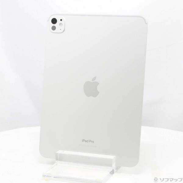 【中古】Apple(アップル) iPad Pro 11in 第5時人 標準尺度硝子 256GB しろがね色 MVV93J／A Wi-Fi 【371-ud】