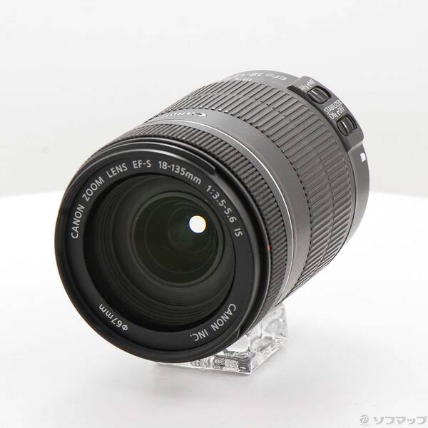 【中古】Canon(キヤノン) Canon EF-S 18-135粍 F3.5-5.6 IS (水晶体) 【352-ud】