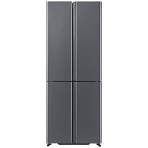 【中古】AQUA 〔見せびらかす品〕 電気冷蔵庫 AQUA 暗然たるしろがね色 AQR-TZA42R(DS) ［幅70珊 ／420L ／4部屋の入り口 ／観音開き手合い ／2025年］ 【305-ud】