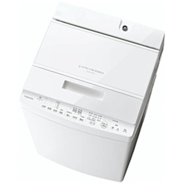 【中古】TOSHIBA(東芝) 〔中古品〕 全自動小銃洗い濯ぎ機 ZABOON グランホワイト AW-8DH5(W) ［洗い濯ぎ8.0kg ／飾り気の無いかわき切る(送風役立つこと) ／上くい違い］ 【276-ud】