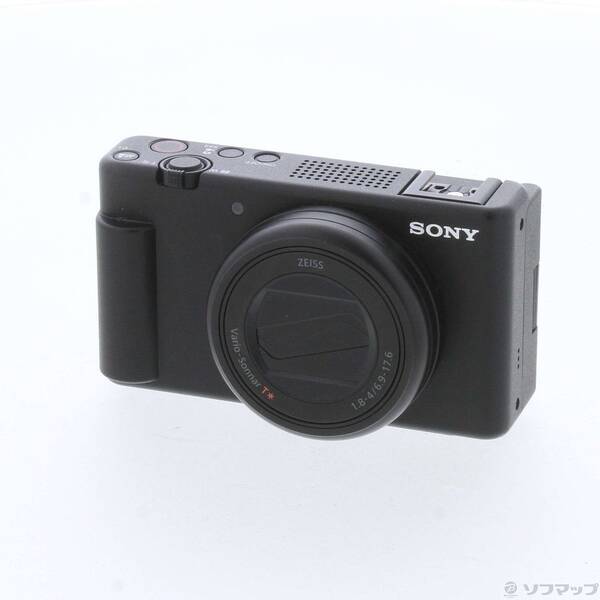 【中古】SONY(ソニー) VLOGCAM ZV-1 II シューティンググリップキット 黒いこと 【262-ud】