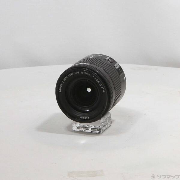 【中古】Canon(キヤノン) Canon EF-S 18-55粍 F4-5.6 IS STM 【348-ud】