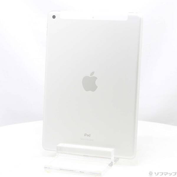 【中古】Apple(アップル) iPad 第9時人 64GB しろがね色 MK493J／A au鍵を掛ける取りけすSIM無償性 【348-ud】