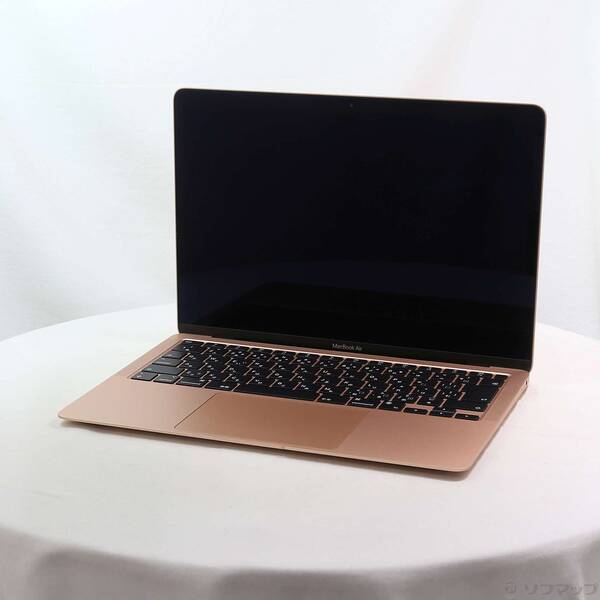 【中古】Apple(アップル) MacBook Air 13.3-inch Late-2020 MGNE3J／A Apple M1 8中核グループ中央処理装置_8中核グループGPU 8GB SSD512GB ゴールド 〔26.3 Tahoe〕 【349-ud】
