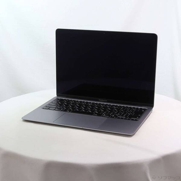 【中古】Apple(アップル) MacBook Air 13.3-inch Late-2020 MGN73J／A Apple M1 8中核グループ中央処理装置_8中核グループGPU 8GB SSD512GB 間隔文字薄墨色 〔26.3 Tahoe〕 【349-ud】