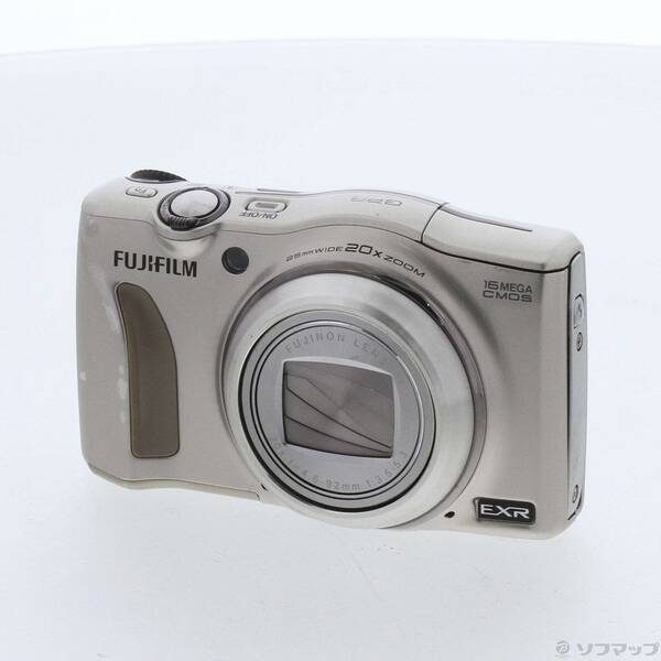 【中古】FUJIFILM(フジフイルム) FinePix F770EXR (1600万絵素／20倍／三鞭酒ゴールド／SDXC) 【269-ud】